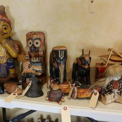 Various non-Western art and artifacts