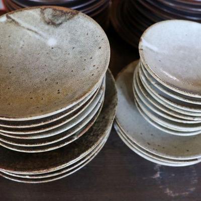 Vintage studio stoneware dishes