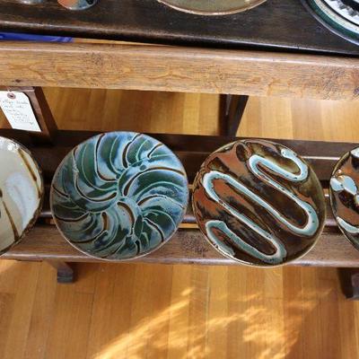 Vintage studio stoneware dishes