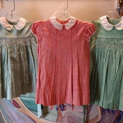 Vintage children's clothing
