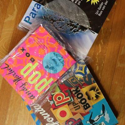 Vintage and contemporary pop-up books