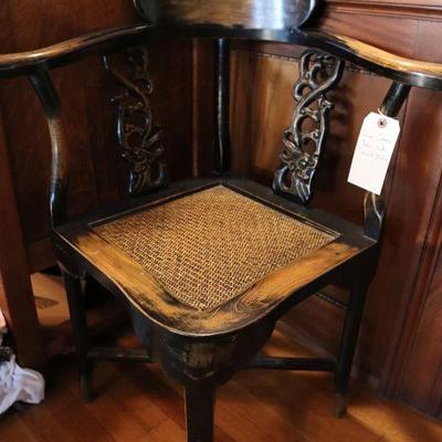 Antique Chinese corner chair