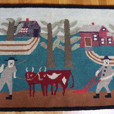 Vintage textile art