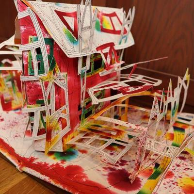 Vintage pop-up paper art, Paul Johnson