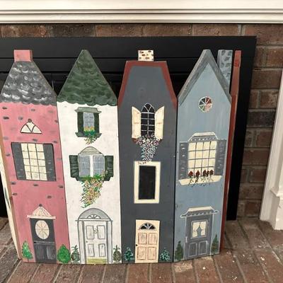 VILLAGE FIREPLACE SCREEN