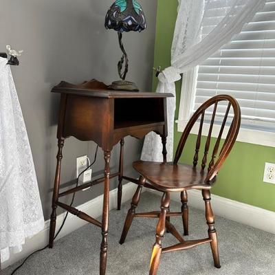 TELEPHONE DESK AND CHAIR