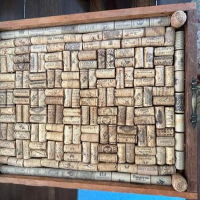 DECORATIVE CORK TRAY