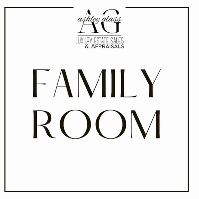 Family Room Ashley Glass Luxury Estate Sales