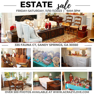 Sandy Springs Estate Sale by Ashley Glass Luxury Estate Sales