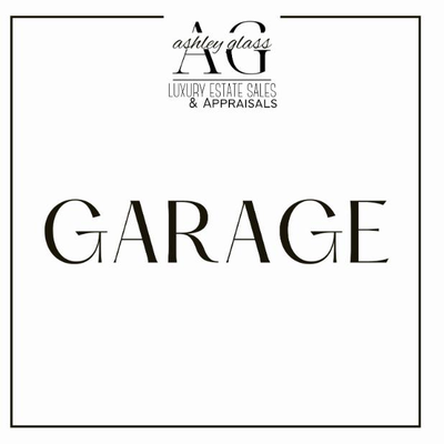 Garage at Ashley Glass Luxury Estate Sale