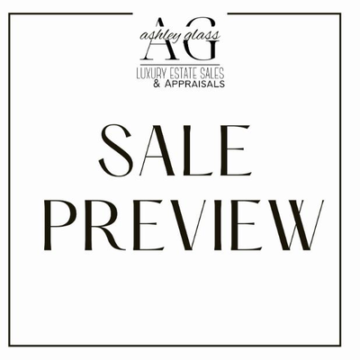 Sale Preview Ashley Glass Luxury Estate Sales