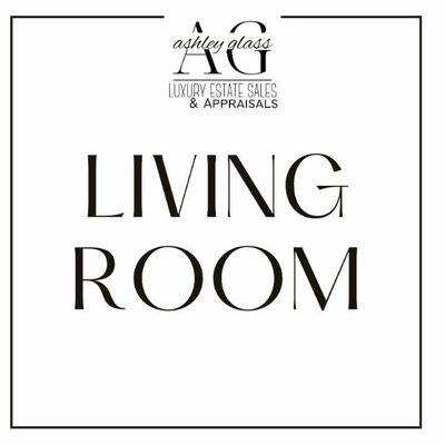 Living Room Ashley Glass Luxury Estate Sales