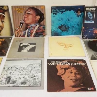 1011	FEMALE JAZZ ALBUMS LOT OF 12 INCLUDING RUTH BROWN, MARLENA SHAW, CHRIS CONNOR, BETTY CARTER, MORGANA KING, ETC
