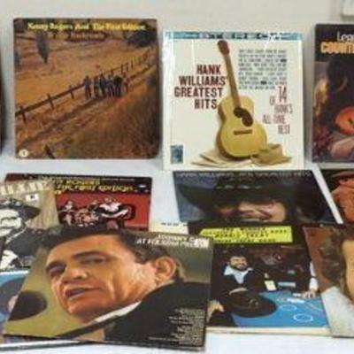 1097	LOT OF 26 ASSORTED ALBUMS, COUNTRY AND WESTERN
