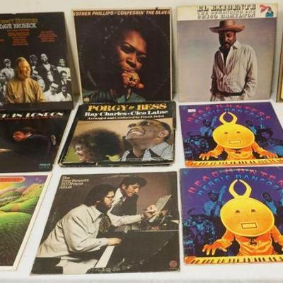 1012	JAZZ ALBUMS LOT OF 10 INCLUDING ESTHER PHILLIPS, DAVE BRUBECK, BUDDY RICH, HERBIE HANCOLA, ETC
