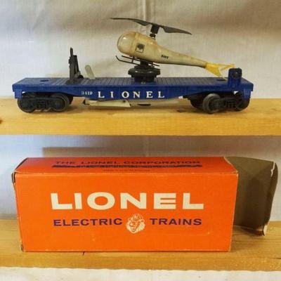1050	LIONEL TRAIN 3419 HELICOPTER CAR
