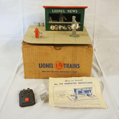 1016	LIONEL TRAIN128 ANIMATED NEWSTAND IN BOX
