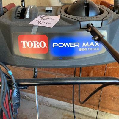 Toro Power Max 826