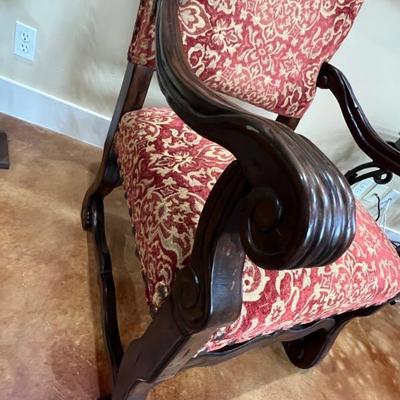 2 upholstered side chairs