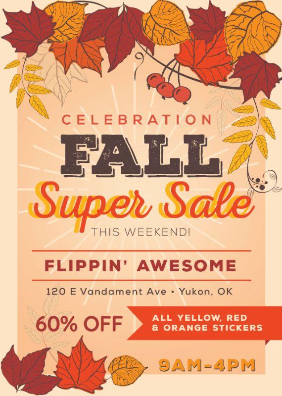 Fabulous Fall Super Sale at the Estate Sale Outlet this Weekend