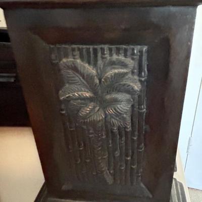 Heavy Wood Polynesian Book Ends