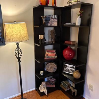 Corner Display Shelves