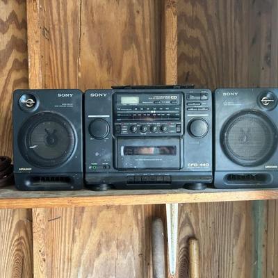 Garage Boom Box