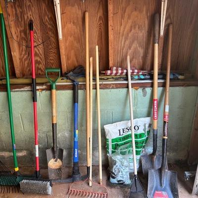 Gardening Tools and Fertilizer