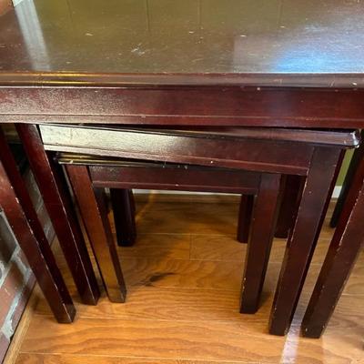 Modern Wood Nesting Tables