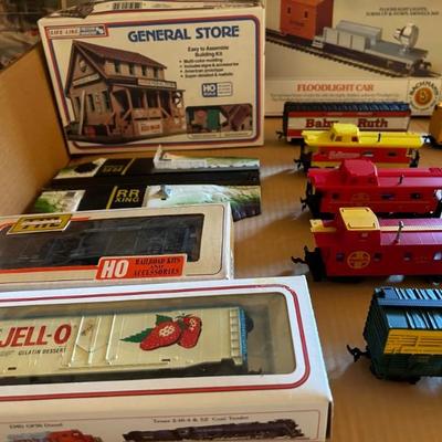 Train Cars in Box