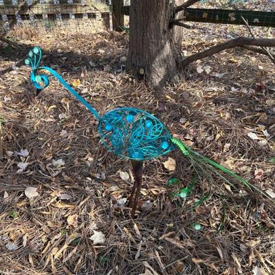 Decorative Outdoor Metal Peacock