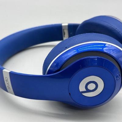Blue Beats Headphones w/ Carry Case