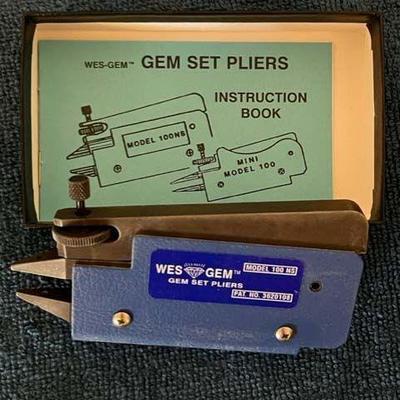 Gem Set Pliers and other jewelry making tools