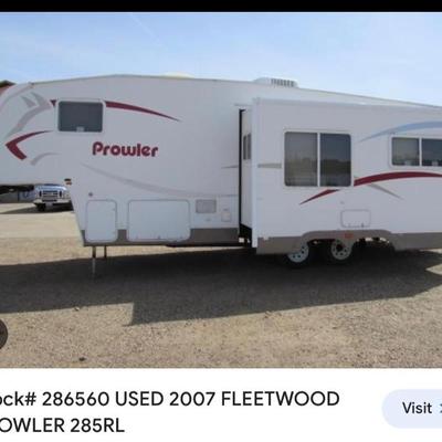 2007 fleetwood prowler nice shape 
Will sell ahead of time 
6,500