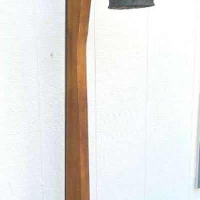 CIP103 - KOA WOOD/Metal - Vintage Standing Lamp 