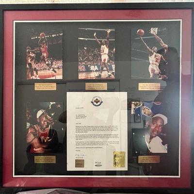 CIP126 - Michael Jordan Limited Edition Memorabilia - Personally Signed and Authenticated 86/523