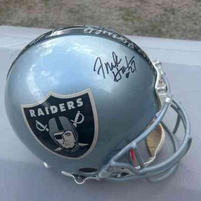 CIP164 - Raiders Signed Helmet 