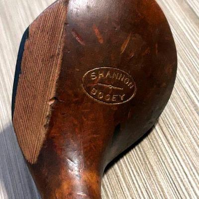 CIP142 - Antique Golf 2 Wood â€œBogeyâ€ Brassie w/ COA, c1920 