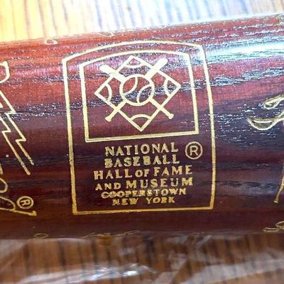 CIP138 - 1946 Baseball HOF Brown Bat With Case - Limited Edition W/ COA 371/500 