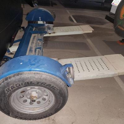 Car (SUV) Tow Dolly - tows vehicle behind rv, great working order, has brakes ($1195)

