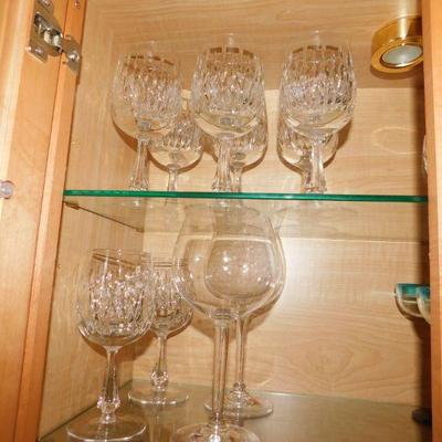 Gorham Crystal "Chantilly" pattern, 18pcs