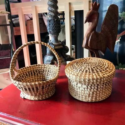 Handmade Charleston Sweetgrass Baskets