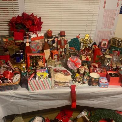 Just some of the Christmas items many more