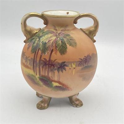 Lot 006   
Antique Nippon Footed Vase