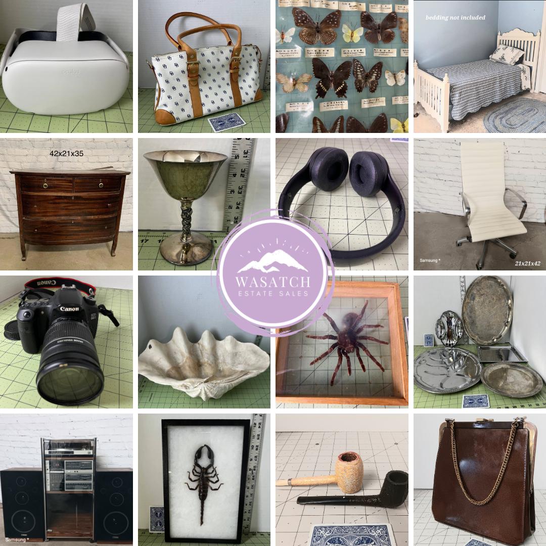 Wasatch Estate Sales’ ONLINE Auction Ends Wednesday (11/15) at 6pm
