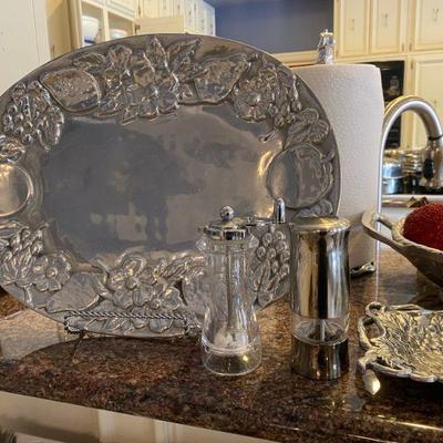 Pewter Serving Platters