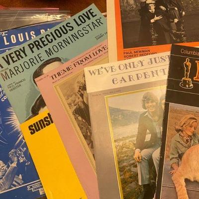 Vintage Sheet Music 