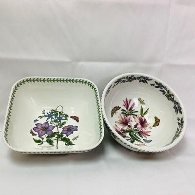 JOSW311 Portmeirion Botanical Serving Bowls	Beautiful detailed floral bowls appropriately 11