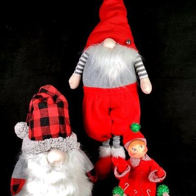 JOSW953 Annalee Candy Cane Elf & Christmas Gnomes	14