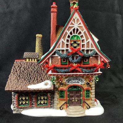 JOSW112 Dept 56 Glass Ornment Factory	From the Alpine Village Series. #56.56234. Adorable Porcelain house. With lots of 3D details. Has...
